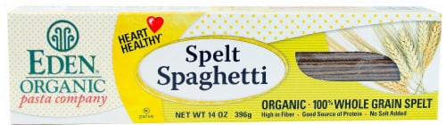 Eden Foods  Organic Pasta Company Spelt Spaghetti Perspective: front