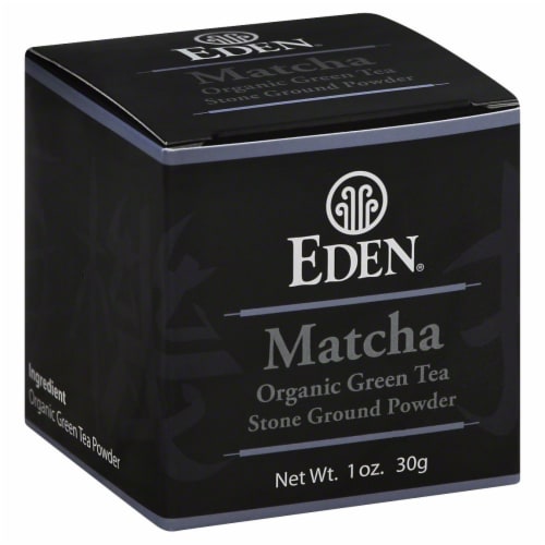 Eden Matcha Organic Green Tea Powder Perspective: front