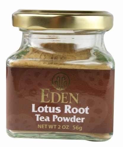 Eden Lotus Root Tea Powder Perspective: front
