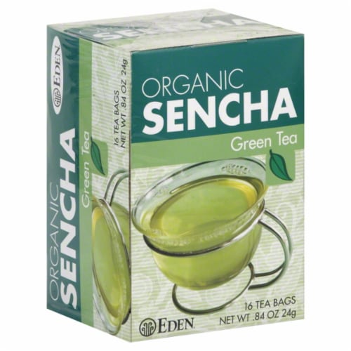 Eden Organic Sencha Green Tea Perspective: front