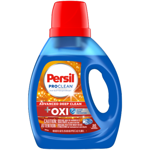 Persil® Advanced Clean Oxi+Odor Power Liquid Laundry Detergent Perspective: front