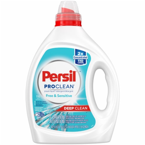 Persil® Proclean® Free & Sensitive Power-Liquid® Detergent Perspective: front