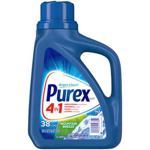 Purex® Dirt Lift Action Mountain Breeze Liquid Laundry Detergent Perspective: front