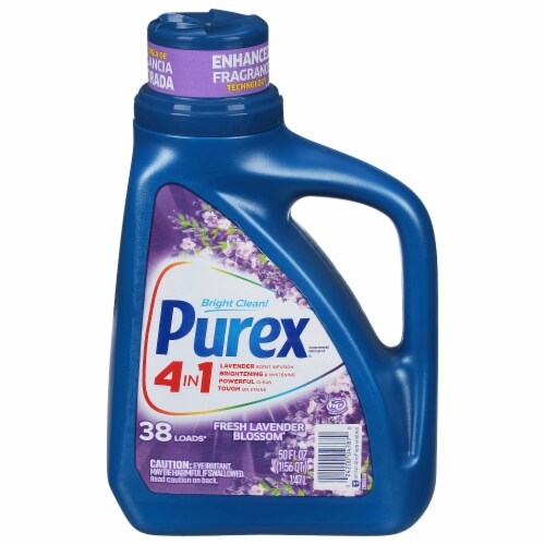 Purex® with Crystals Fresh Lavender Blossom Liquid Laundry Detergent Perspective: front