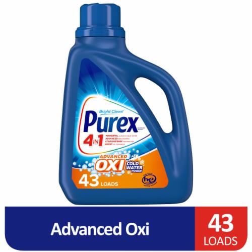 Purex® +Oxi Fresh Morning Burst 4-In-1 Laundry Detergent Perspective: front
