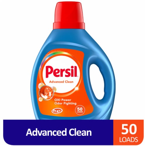 Persil® Advanced Clean Oxi + Odor Power Liquid Laundry Detergent Perspective: front