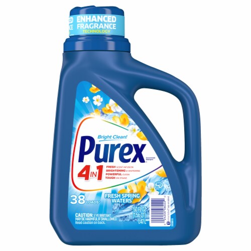 Purex® Spring Waters Laundry Detergent with Crystals Perspective: front