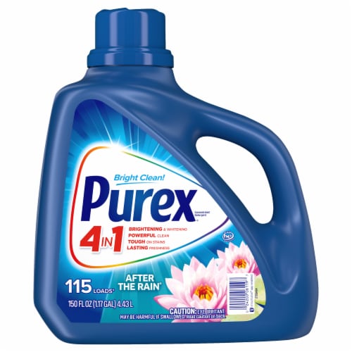 Purex Dirt Lift Action After the Rain Liquid Laundry Detergent Perspective: front