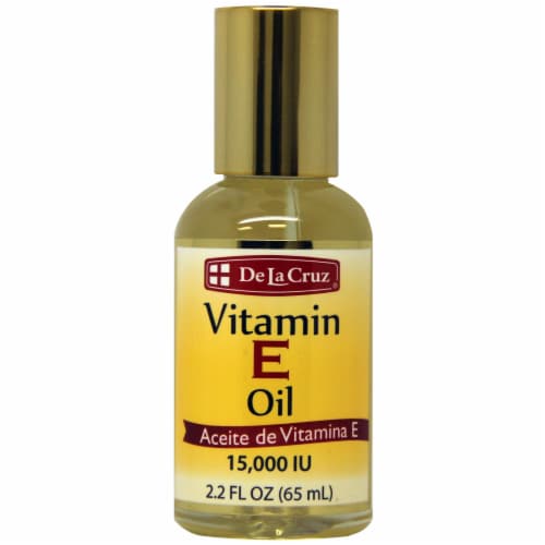 De La Cruz® Vitamin E Oil 15000 IU Perspective: front