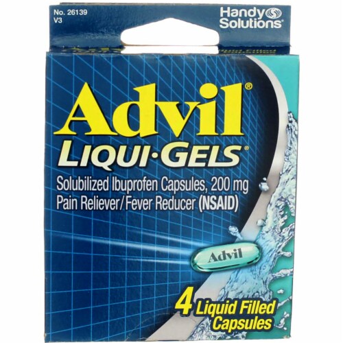 Advil® Liqui-Gel® Caps Perspective: front