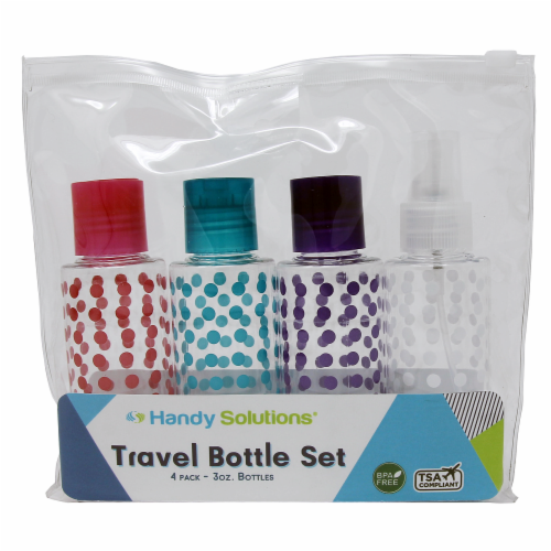 Handy Solutions Travel Bottle Set Perspective: front