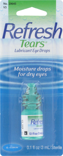 Refresh Tears Eye Drops Perspective: front