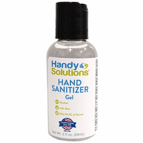Handy Solutions Hand Sanitizer Gel Perspective: front