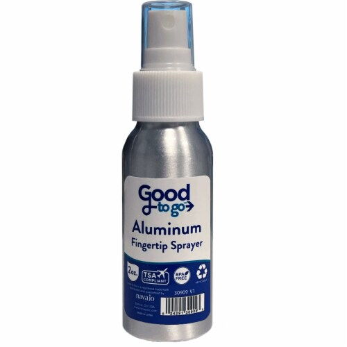 Handy Solutions Good to go™ Aluminum Fingertip Sprayer Bottle Perspective: front