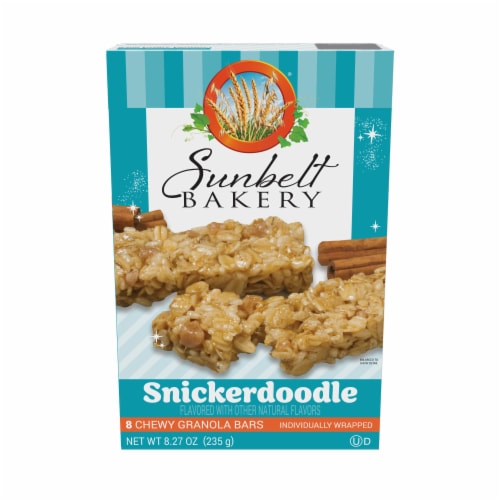 Sunbelt Bakery Snickerdoodle Chewy Granola Bars Perspective: front