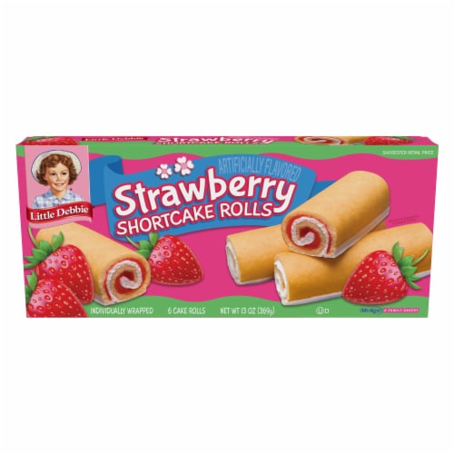 Little Debbie® Strawberry Shortcake Rolls Family Pack Perspective: front
