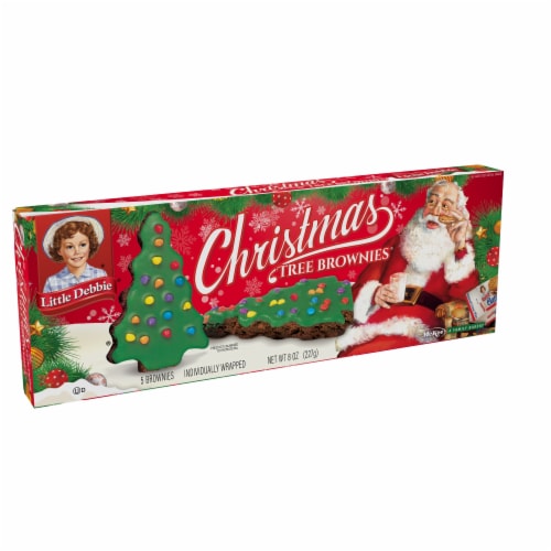 Little Debbie® Christmas Tree Brownies Perspective: front