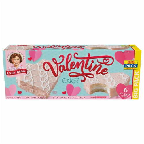 Little Debbie® Be My Valentine Big Snack Cakes Perspective: front