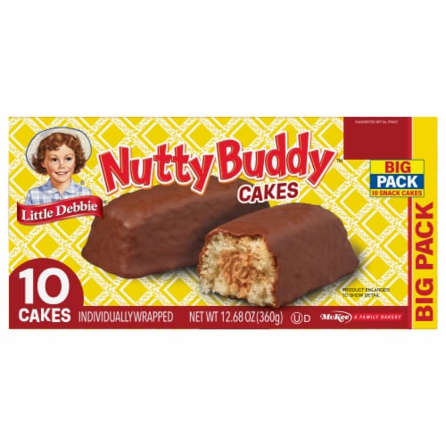 Little Debbie® Nutty Buddy™ Snack Cakes Perspective: front