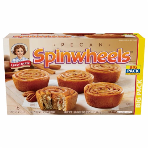 Little Debbie® Pecan Spinwheels Big Pack Perspective: front