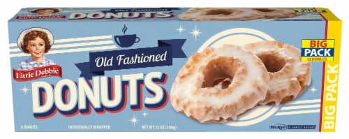 Little Debbie Old Fashioned Donuts Big Pack Perspective: front