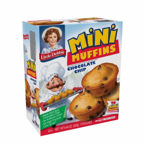 Little Debbie® Chocolate Chip Mini Muffins Perspective: front