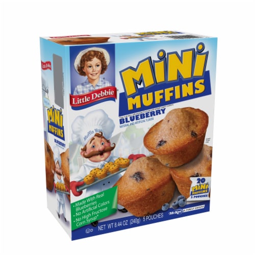 Little Debbie® Blueberry Mini Muffins, 5 ct / 1.69 oz - Pay Less Super ...