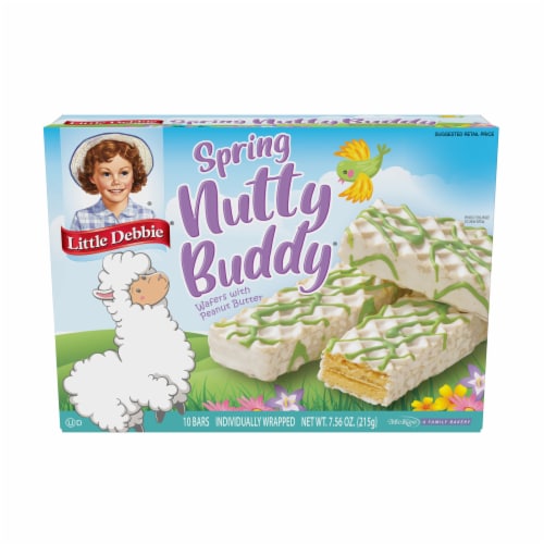 Little Debbie Spring Nutty Bars Perspective: front