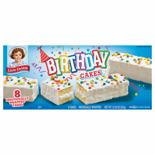 Little Debbie® Birthday Cakes Family Pack Perspective: front