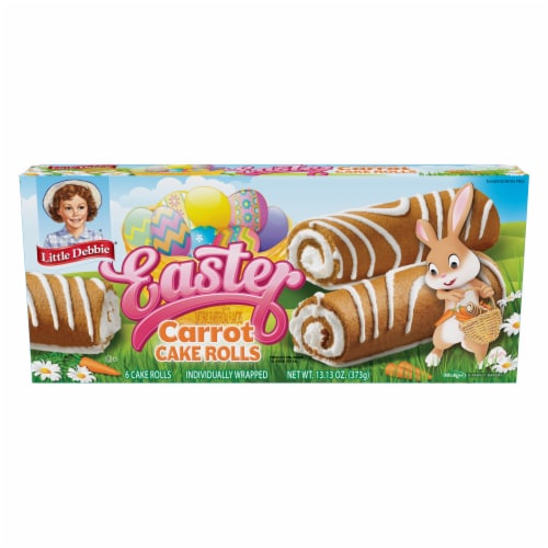 Little Debbie Easter Carrot Cake Rolls Perspective: front