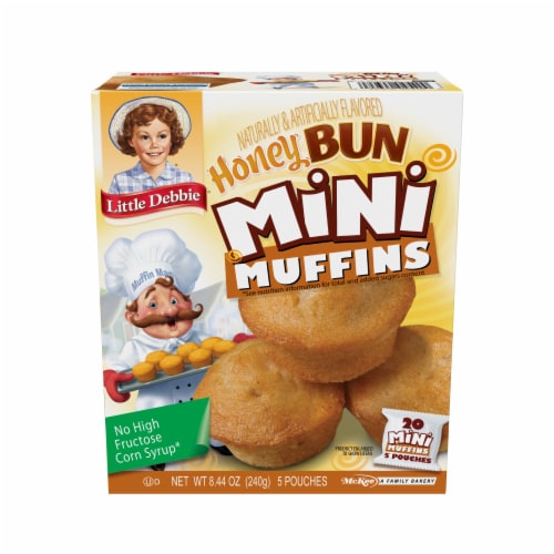 Little Debbie® Honey Bun Mini Muffins Perspective: front