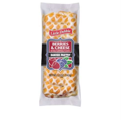 Little Debbie Berries & Cheese Danish Pastry Perspective: front