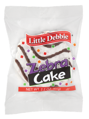 Little Debbie Zebra Cake Perspective: front