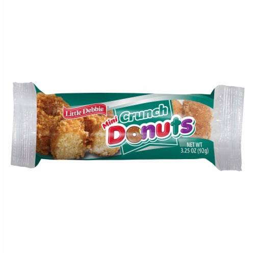 Little Debbie Crunch Donuts Perspective: front