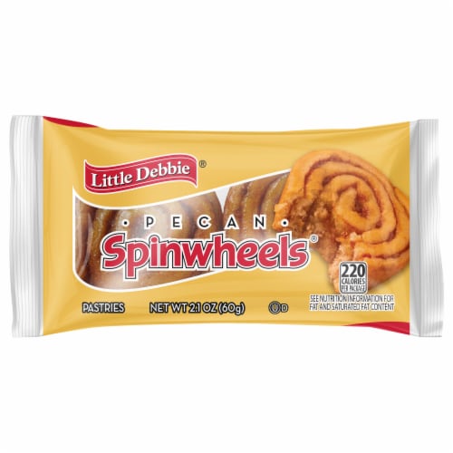Little Debbie Pecan Spinwheels Pastries Perspective: front