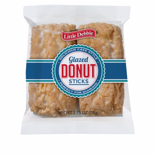 Little Debbie Glazed Donut Sticks Perspective: front
