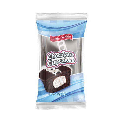 Little Debbie® Creme Filled Chocolate Cupcakes Perspective: front