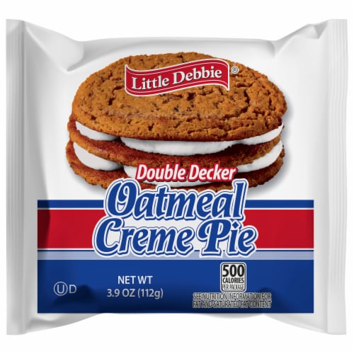 Little Debbie® Double Decker Oatmeal Creme Pie Perspective: front