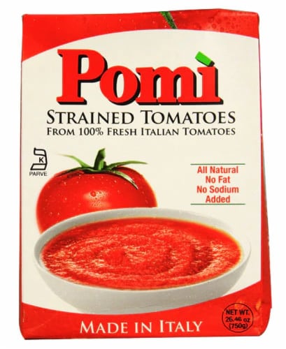 Pomi Strained Tomatoes Perspective: front
