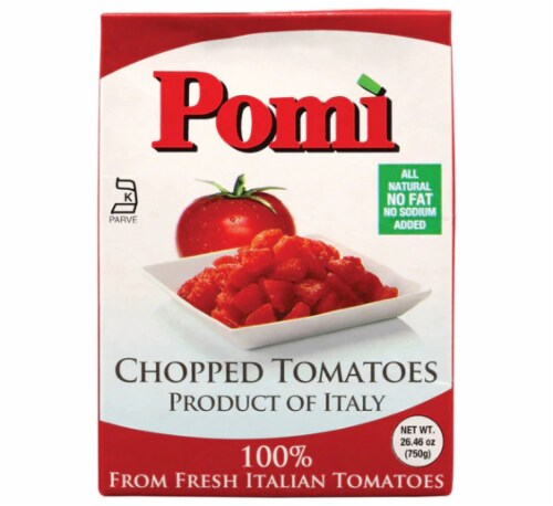 Pomi Chopped Tomatoes Perspective: front