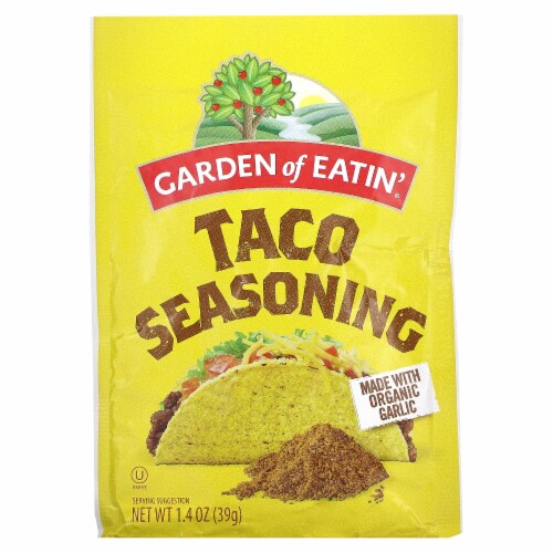 Garden of Eatin' Taco Seasoning Perspective: front