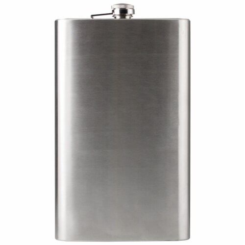 Maxam 64 Ounce Stainless Steel Flask Dishwasher Safe Extra Large