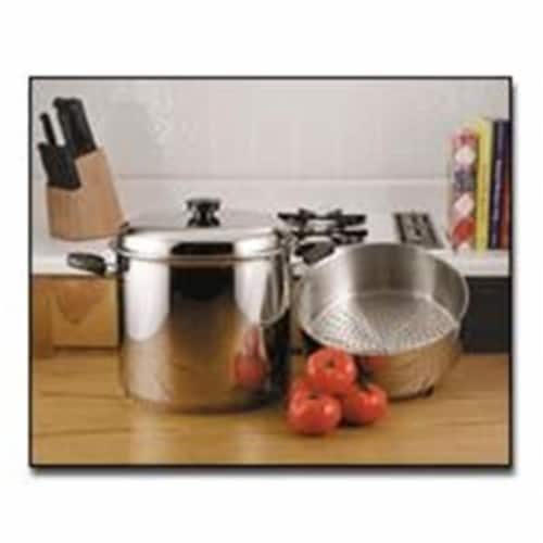 24 QT. Stainless Steel Pot with Basket