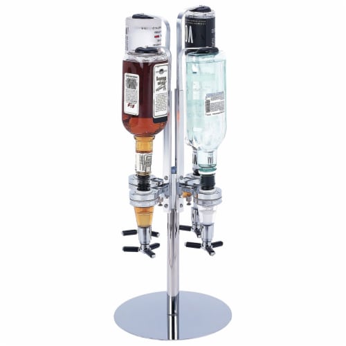 Wyndham House 4-Station Liquor Dispenser Perspective: front