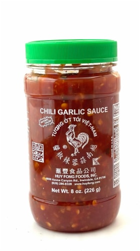 Huy Fong Chili Garlic Sauce Perspective: front