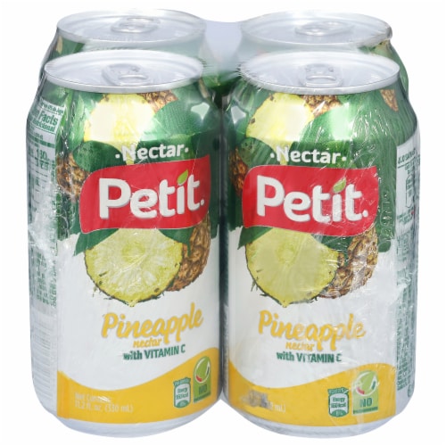 Petit® Pineapple Nectar Canned Drinks Perspective: front