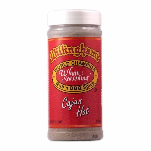 Willingham's® Cajun Hot Seasoning Perspective: front
