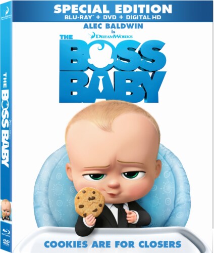 The Boss Baby (2017 - Blu-ray/DVD/Digital Copy) Perspective: front