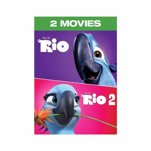Rio + Rio 2 (DVD) Perspective: front