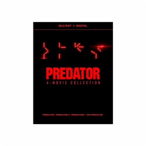 Predator 4 Film Collection Set (Blue-Ray + Digital Copy) Perspective: front